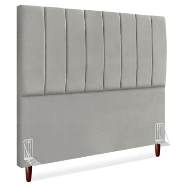Imagem de Cabeceira Queen 160 cm Com Frame Carla Suede Artte