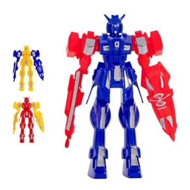 Imagem de Robô Espacial Brinquedo Infantil com Luz Sortido Domni