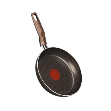 Imagem de Frigideira Rochedo Expert Chocolate 20cm, com Antiaderente Resist 5X, reforçado com Partículas Minerais, Alumínio de Alta Espessura, Base Limpa Fácil e Thermo-Sinal