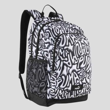 Imagem de Mochila Puma Academy AOP Preta e Branca-Unissex