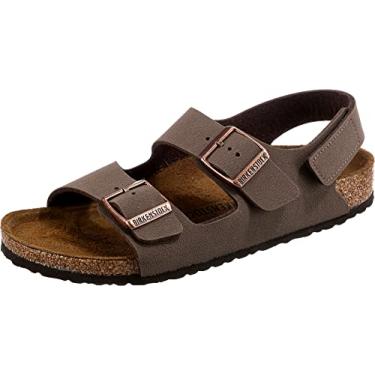 Imagem de Birkenstock Sandália para menino, 28 EU, Mocha, 13 Narrow Little Kid