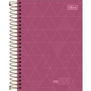 Imagem de Agenda Tilibra 2020 Spot Feminina Espiral Capa Dura 200 Folhas - Pacote com 4, Tilibra, 17.936, Multicolorido