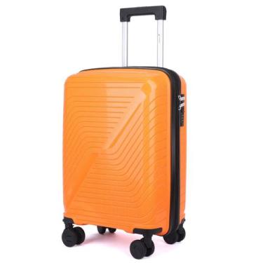 Imagem de Mala de Bordo 10kg Viagem Zíper Expansível em Polipropileno Rodinhas 3