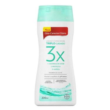 Imagem de Sabonete Íntimo Em Gel Gino-canesten Diário Triplo Cuidado 200ml