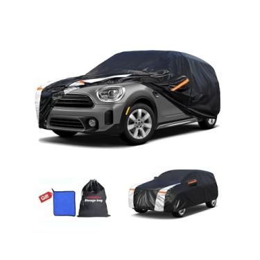 Imagem de Capa para carro Mini Countryman 100% à prova d'água para todos os climas, presente com toalha, capa de carro SUV de 10 camadas, ajuste personalizado 2010-2026 Mini Countryman, capas externas completas