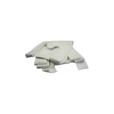 Imagem de Sacolas Plasticas Branca Reciclada Reforçada 90x100 10 Kg