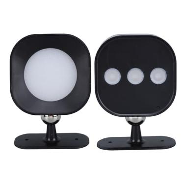 Imagem de YWBL-WH Arandela de Parede LED Dupla Face, RGB Ajustável e Luz Branca Com Controle Remoto, Bola Magnética de Rotação de 360 ​​° USB C Recarregável para Armários, Quartos, Corredores