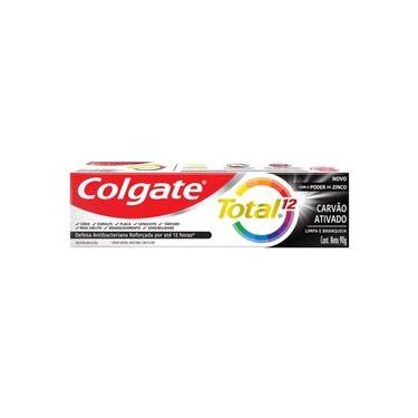 Imagem de Creme Dental Colgate Total 12 Carvão Ativado 90g