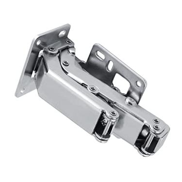 Imagem de GLOGLOW Dobradiça Hidráulica, Dobradiça de Armário Com Fechamento Suave Com ângulo de Abertura Ajustável de 130 e 170 Graus, para Espessura de Porta de Armário de 16 Mm a 40 Mm