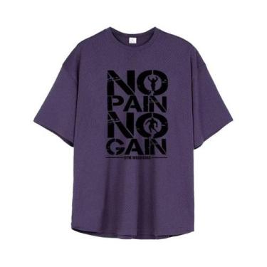 Imagem de Camisetas De Corrida Masculinas Oversized De Secagem Rápida Em Malha P