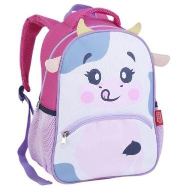 Imagem de Mochila Escolar Infantil Creche Pre-escola Passeio Menina Vaquinha - S