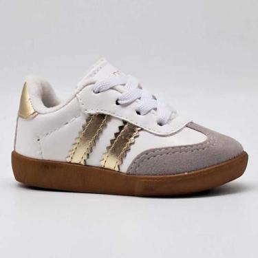 Imagem de Tênis Menina Addan Bebê Casual Confy Infantil 18120, 22