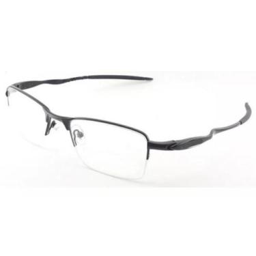 Imagem de Armação Óculos De Descanso Grau Leitura Vermelho Masculino Lupa Penny 