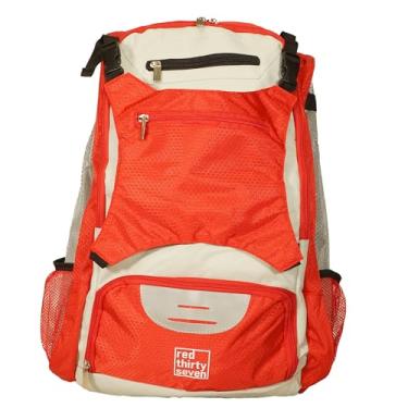 Imagem de Red Thirty Seven Mochila De Beisebol Com Bolso Para Chuteira/Sapato, Grande Capacidade, 49,5 Cm Largura, 35,5 19,5 Profundidade, Comporta 4 Tacos, Compartimento Externo Capacete, 3 Bolsos Extras Zíp