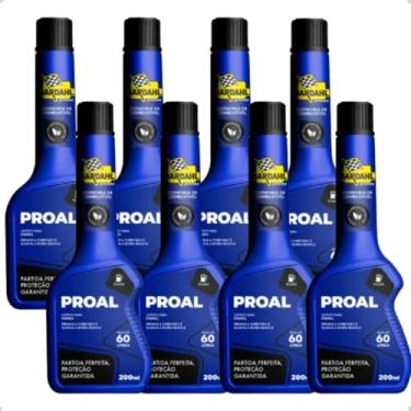 Imagem de Kit 8 Aditivos Para Etanol Alcool Proal 200ml