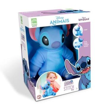 Imagem de Boneco Stitch Baby Vinil C/ Pijama E Certidão De Nascimento - Roma Jen