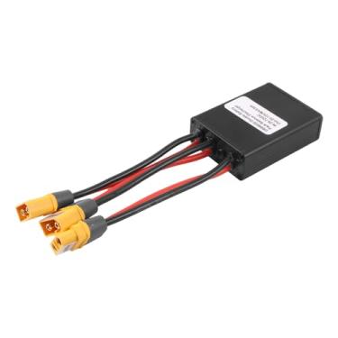 Imagem de Etersec Conversor de descarga de bateria dupla 30A 24V-72V XT60 plugue compatível com motor único E-bike, balanceador de interruptor de módulo paralelo de bateria para motor de 500W