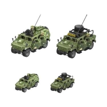 Imagem de Blocos De Montar De Veículos Blindados Da Segunda Guerra Mundial, Brin