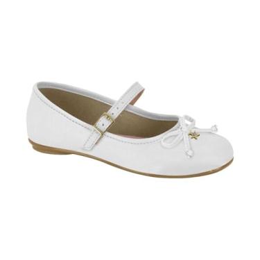 Imagem de Sapatilha Infantil Menina Molekinha Boneca Branco 27