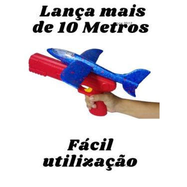 Imagem de Avião Com Lançador Brinquedo Infantil Promoção - Warfox