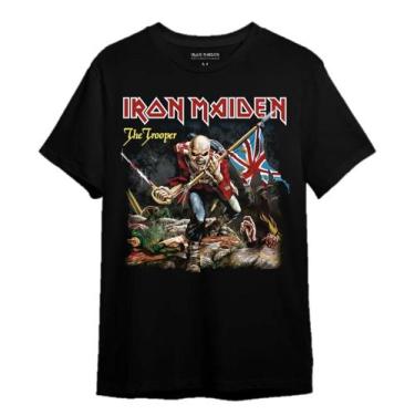 Imagem de Camiseta Iron Maiden The Trooper Camiseta Banda Iron Maiden - Consulad