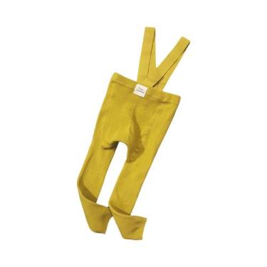 Imagem de Calças Cropped De Cintura Alta Com Suspensórios, Leggings Espanholas D