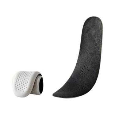 Imagem de Palmilhas De Couro E Látex Com Suporte Para Arco, Absorventes De Choqu