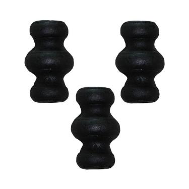 Imagem de Kit 3 Anueto Em Ferro Fundido Decoração Grade Portão N12 6Cm