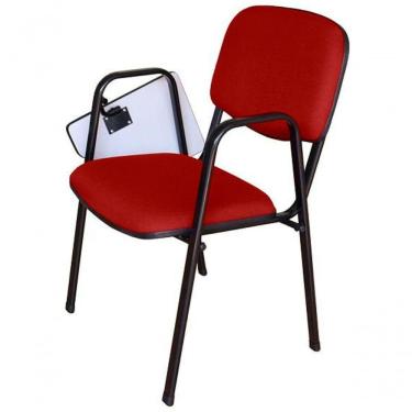 Imagem de Cadeira Universitária Para Auditórios Linha Hotel Vermelho.