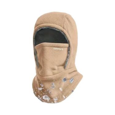 Imagem de Balaclava Unissex De Fleece Para Ciclismo, Gorro Térmico À Prova De Fr