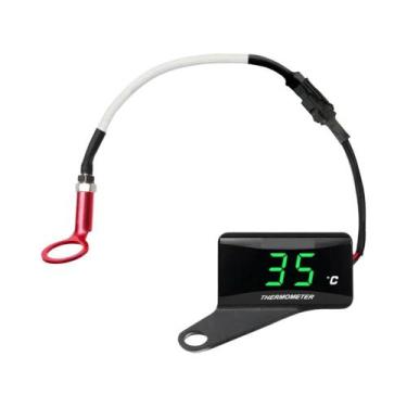 Imagem de Sensor De Temperatura Digital Universal Koso Mini Quadrado Para Cabeço