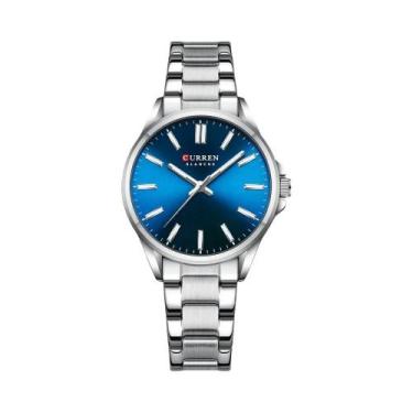 Imagem de Relógio De Pulso Feminino Casual De Moda Em Aço Inoxidável Com Quartzo