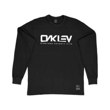 Imagem de Camiseta Exclusiva Oakley Manga Longa Space Ls Lançamento-Masculino