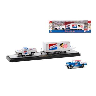 Imagem de Miniatura Chevy Cheyenne + Chevy Bel Air 1:64 M2 Machines