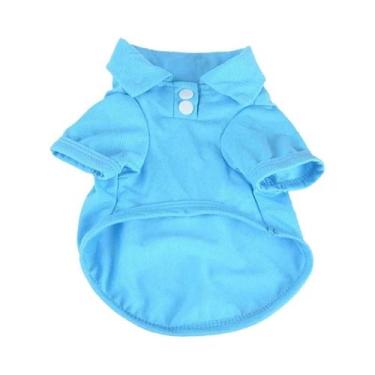 Imagem de Colete De Verão Para Animais De Estimação Em 6 Cores, Camisetas Polo R
