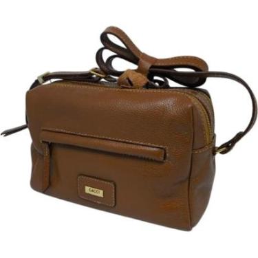 Imagem de Bolsa Feminina Casual Alça Ajustavel Tranversal Couro Cacci-Feminino