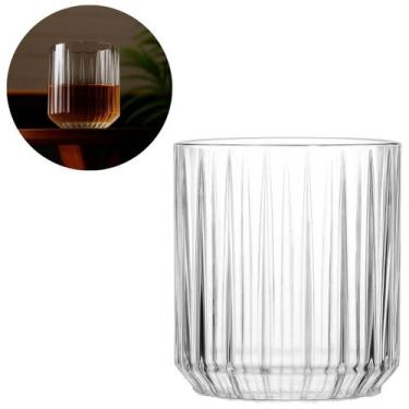 Imagem de Copo de Vidro Bangkok P/ Whisky Design Elegante 300ml - Wolf