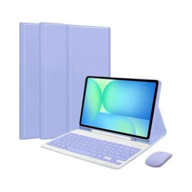 Imagem de Capa Com Teclado Para Samsung Galaxy Tab S10 FE 10.9 Polegadas SM-X520