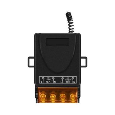 Imagem de Interruptor Inteligente 433Mhz Com Controle Remoto Sem Fio Para Bomba 