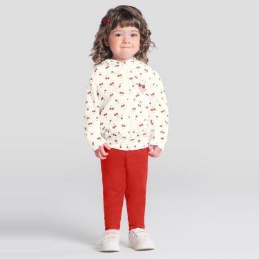 Imagem de Conjunto infantil menina de cerejinhas Brandili-Feminino