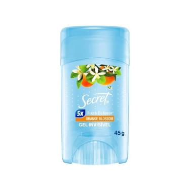 Imagem de Desodorante em Gel Antitranspirante Secret Orange Blossom Feminino 72 Horas Flor de Lar...