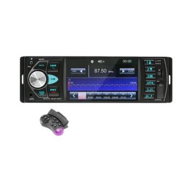 Imagem de Player De Carro MP5 HD IPS De 4.1 Polegadas Com Bluetooth, FM, USB, AU