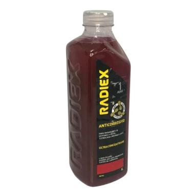 Imagem de Aditivo Radiador 1l Anticorrosivo Ultraconcentrado Vermelho - RADIEX
