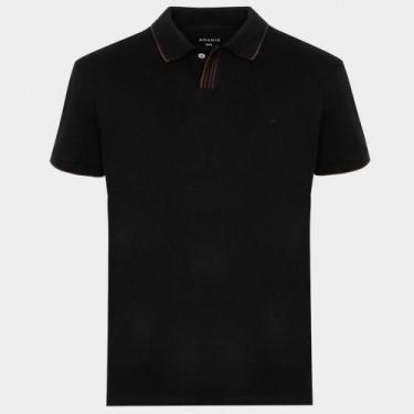 Imagem de Camisa Polo Aramis Piquet Details Pr26 Preto Masculino, XGG