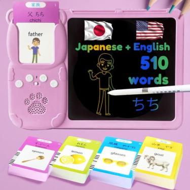 Imagem de Tablet de Escrita MoLingvora Y5 8" com Flashcards Bilíngues