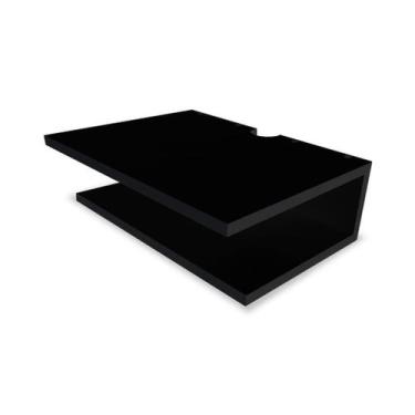 Imagem de Mesa de Cabeceira Suspensa Adria Preto - Genus Móveis