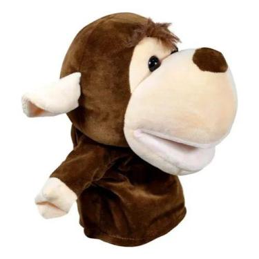 Imagem de Fantoche De Mão Bichinhos Da Selva Pelúcia 25cm - Caa - - CAATOYS