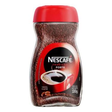 Imagem de Café Solúvel Granulado Forte Nescafé Tradição Vidro 100g Café