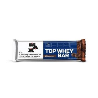 Imagem de Top Whey Bar (41g) - Sabor: Brigadeiro - Rock Food Alimentos Saudáveis