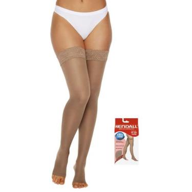Imagem de Meia 7/8 Compressão Kendall 1712 Feminina 15-20 MMHG Com Silicone Sem 